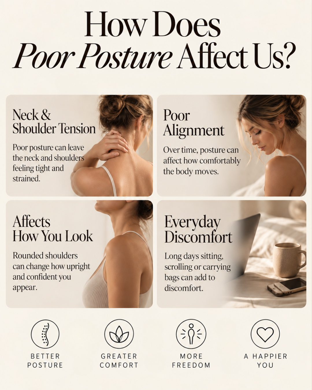 The CrossLift™ Posture Support Bra