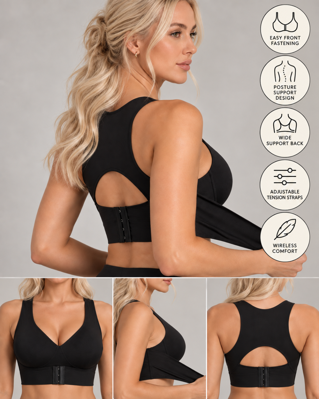 The CrossLift™ Posture Support Bra